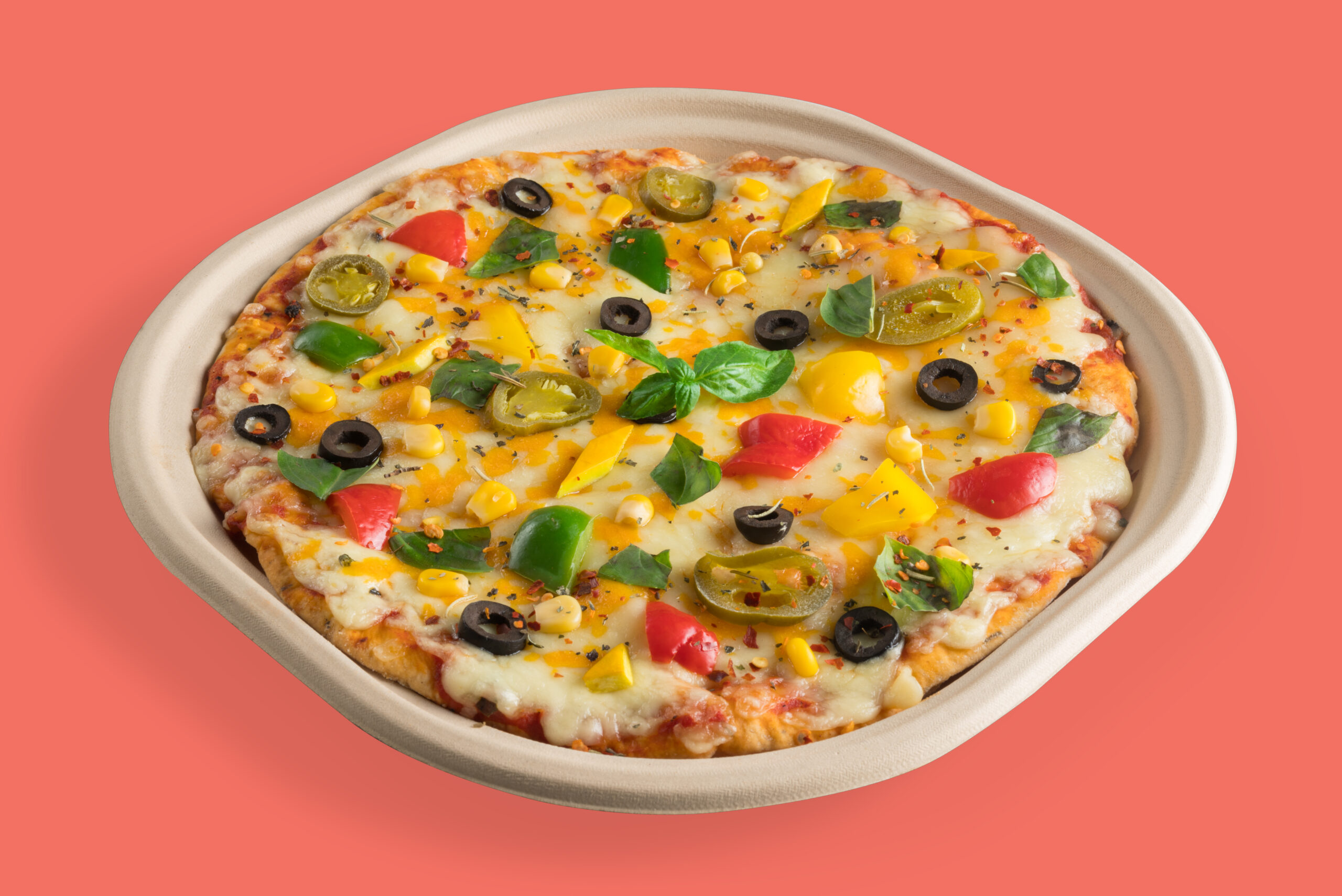 10inch pizza pink