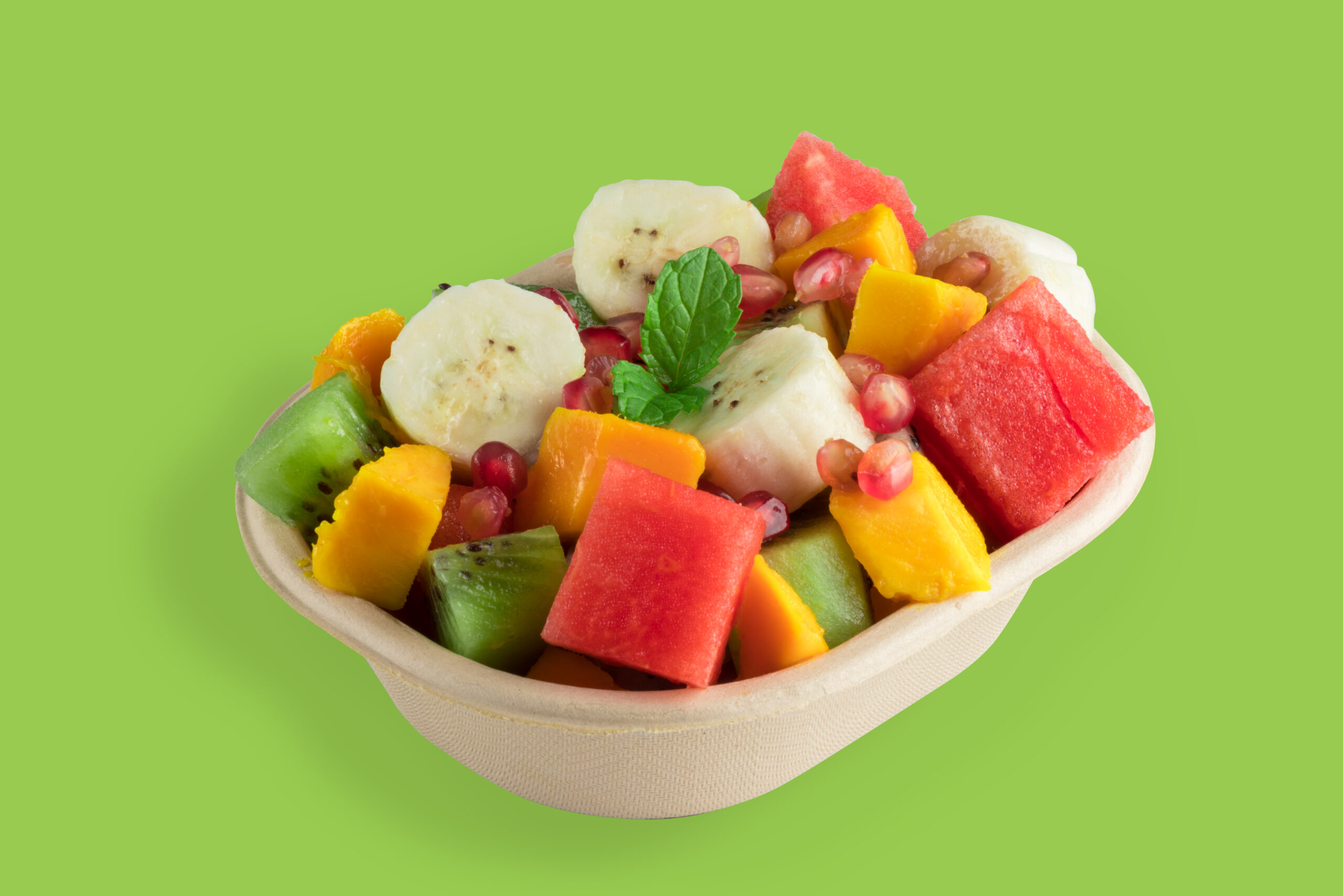250ml fruit bowl green